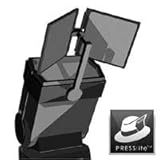 PRESSlite Vertex Light Modifier, for any Portable Shoe Mount Electronic Flash
