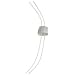 Nalgene 2135-8302 Polysulfone Top Works Silicone Top 83B Screw Closure with Two Ports, Autoclavable