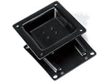 Origin Storage OS-LA10AA - Mounting kit ( wall mount ) for Monitor - aluminium alloy - black - mounting interface: 100 x 100 mm, 75 x 75 mm
