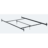 82 Queen East King Rails with Adjustable 2 Leg Center Support, Crossarms and Glides By... by Hollywood Bed Frame