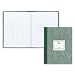 National Brand Lab Book, 5 x 5 Quad, Green Marble, 10.125 x 7.875 Inches, 60 Sheets (53108)