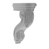 Extra Large Open Grape Corbel - Bass