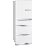 三菱 445L 5ドア ノンフロン冷蔵庫「瞬」冷凍 MR-S45N-W