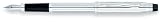 Cross Century II Lustrous Chrome w/ 23 karat gold plated nib Extra Fine Point Fountain Pen - 3509-XF