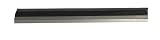 M-D Building Products 49004 3-3/4-by-3/4-by-36-Inch Deluxe Low Threshold with Vinyl Seal, Satin Nickel Finish
