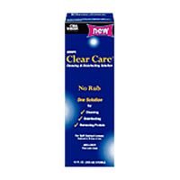Aosept clear care cleaner and disinfectant solution for contact lens - 12 oz