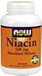 Niacin 500 mg Time Released Vegetarian by Now Foods 250 Tablets