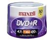 MAXELL  50-Pack DVD+R Recordable DVD (16X)