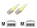 Blue World Bleil CAT.5 Connetor Cabel STP, Westernplug gelb 3.00M
