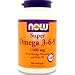 Health & Personal Care : Super Omega 3-6-9 (1200mg) 180 sgels