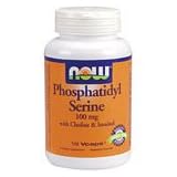 NOW PHOSPHATIDYL SERINE 100 MG - VEGETARIAN CAPSULES