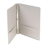 Accondash;Wilson Jones(R) Basic Round-Ring Binder, 1/2 Ring, Gray