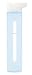 Takeya Modern Glass Water Bottle with Silicone Sleeve, Ice Blue, 18-Ounce