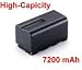 Battery for Sony NP-F950, 100% fits, properly matching, Li-Ion, Lithium Ion Technology, 6500 mAh, Batteries