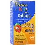Carlson Labs Carlson For Kids Liquid Vitamin D3 Drops, 400 IU, 365 drops 10ml
