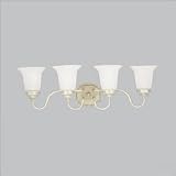 Progress Lighting P3230-18 Venetian Gold Four Light Wall Sconce