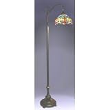 Dragonfly Tiffany Bridge Floor Lamp