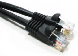 (10 Pack )Cat6, UTP 500mhz, Bk, 5 Ft