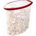 Rubbermaid Cereal Keeper - Clear/ Red (1.5 Gal)