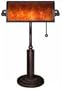 4D Concepts Franklin Mica Bankers Lamp