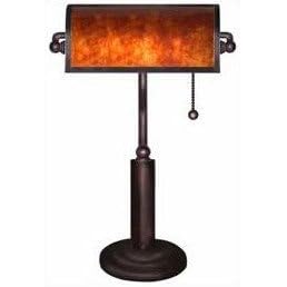 4D Concepts Franklin Mica Bankers Lamp by 4D Concepts