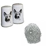 Puli Small Salt and Pepper Shakers, Porcelain by Rosalinde (3')