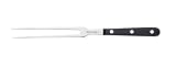 Mundial 5100 Series 6-Inch Carving Fork with Straight Tines, Black