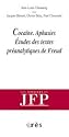 Cocaïne, Aphasies : Etudes des textes préanalytiques de Freud