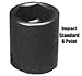 Sunex (SUN324) 3/8in. Drive Standard 6 Point Impact Socket 3/4in.
