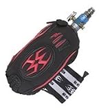 Paintball Empire Bottle Glove With Pod Holder RED 45CI 06