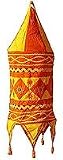 ShalinCraft Lampshades Multicolored Applique Embroidered Fabric Indian-Style (clamp031)