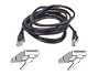 Belkin Cat-5e Snagless Patch Cable (Black, 3 Feet)