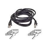 Belkin Cat-5e Snagless Patch Cable (Black, 3 Feet)