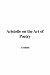 Book Aristotle on the Art of Poetry