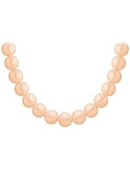 Freshwater Cultured Pearl Necklace 14K White Gold 11 MM