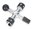 Westward 1EFY3 4 Way Battery Post and Terminal Cleaner