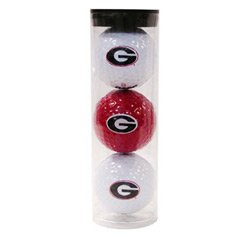 Team Golf Georgia Bulldogs - Clear Ball Tube
