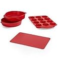 Mainstays 3pc Silicone Baking Set w/Bonus Baking Mat