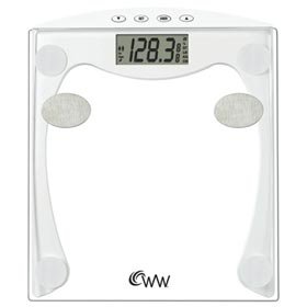 Conair WW35D WEIGHT WATCHERS SCALE BODY FATGLASS ELEC SCALE