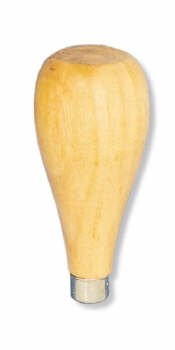 GRAVER HANDLE WOOD VASE 1-3/8