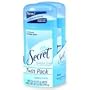 Secret Invisible Solid Antiperspirant & Deodorant, Shower Fresh, Twin Pack - 5.2 oz