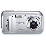 Olympus FE-120 - Digital camera - 6.0 Mpix - optical zoom: 3 x - supported memory: xD, xD Type H, xD Type M