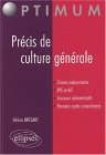 Revue Ellipses Marketing  / Précis de culture générale