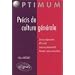 Pr�cis de culture g�n�rale