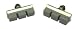 Dia Compe / Cane Creek Grey Matter Brake Shoes, Nutted 4/Bag B76GX Grey