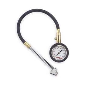 Westward 2HKX2 Tire Pressure Gauge, Dual Foot Chuck