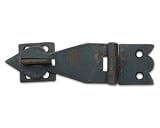 Black Iron Trunk Hasp & Staple