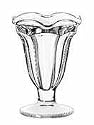 Libbey Tulip Sundae Ice Cream Dish 5-1/4oz 2 DZ 5314