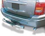 Go Rhino Receiver Hitch Step Bar 36 Wide - Black Powder Coat w/ Storage Bag, Hitch Pin & Clip fits 2 Receiver Hitch