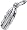 Pickle Charm, Sterling Silver